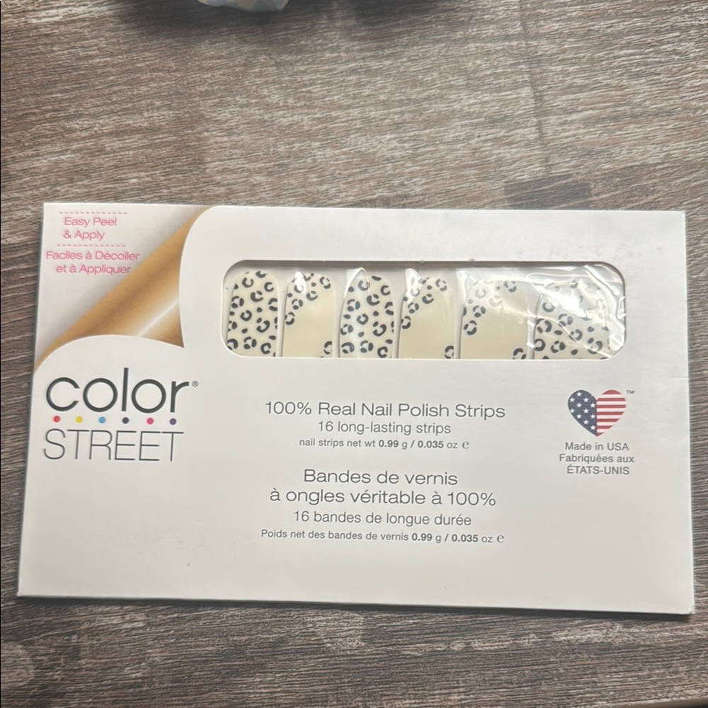 Color Street Leopard Nail Polish Strips Spot On